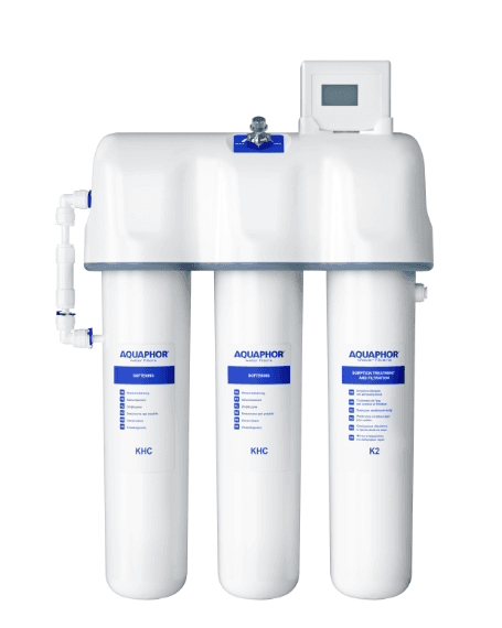 Aquaphor three-cartridge under-sink filter